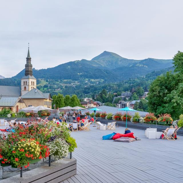 Saint-Gervais village center