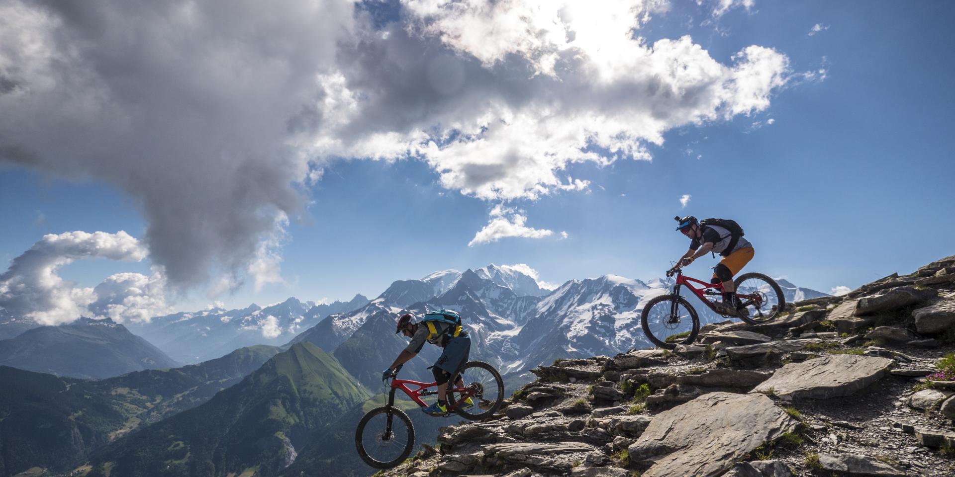 Vtt à Saint-Gervais Mont-Blanc