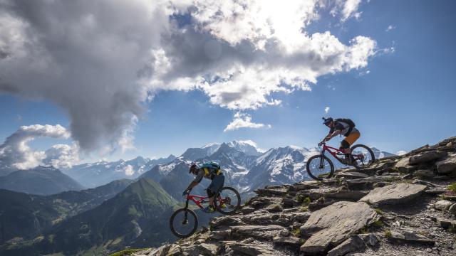 Vtt à Saint-Gervais Mont-Blanc