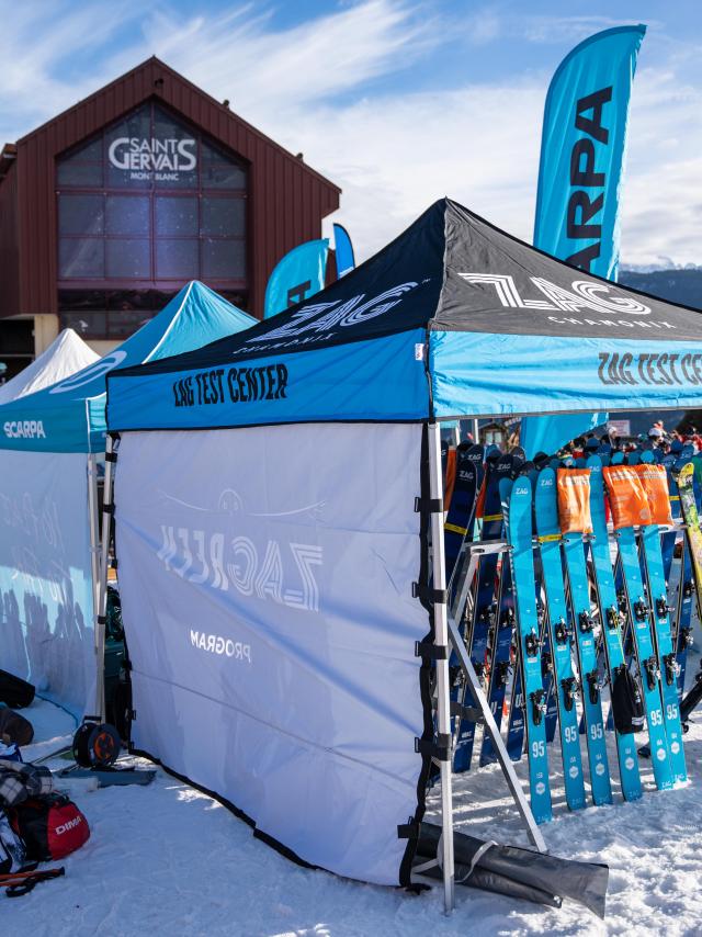 Zag et scarpa partner of the ski touring weekend