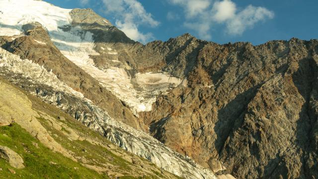 Bionnassay seen from the Nid d'Aigle