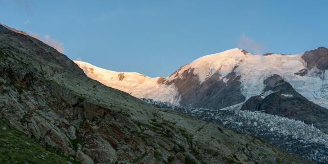 Bionnassay and the glacier