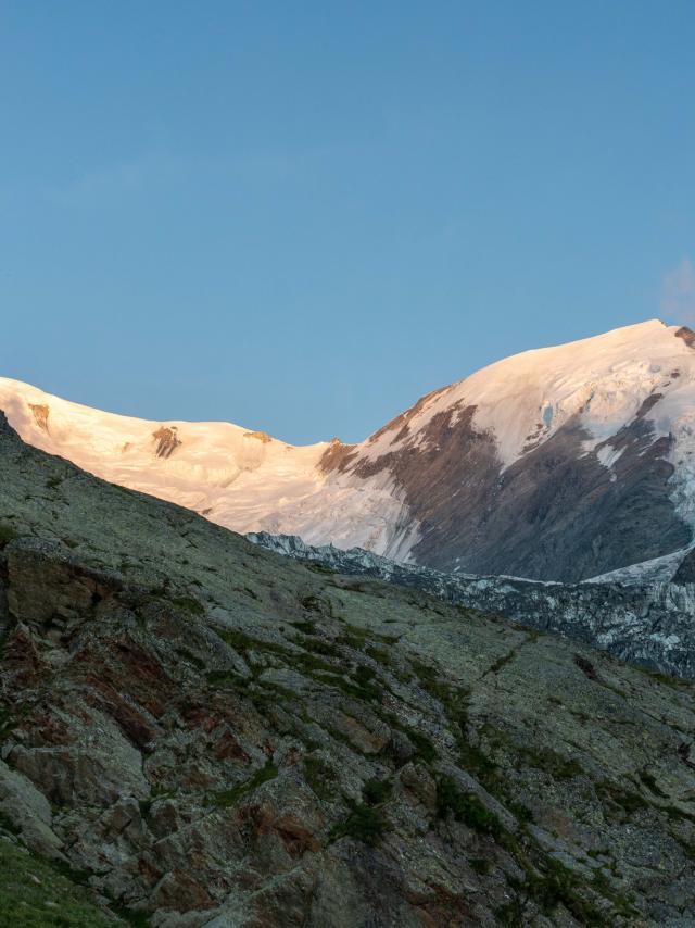 Bionnassay et le glacier