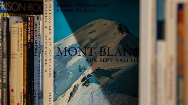 Collection de livres de montagne