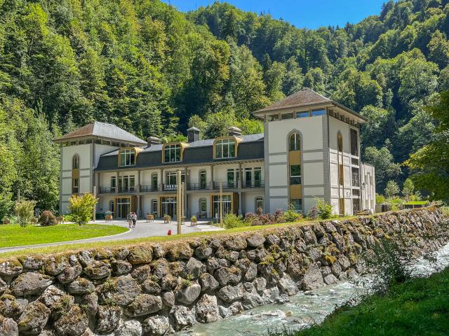 Les Thermes, at the end of the Thermal Park