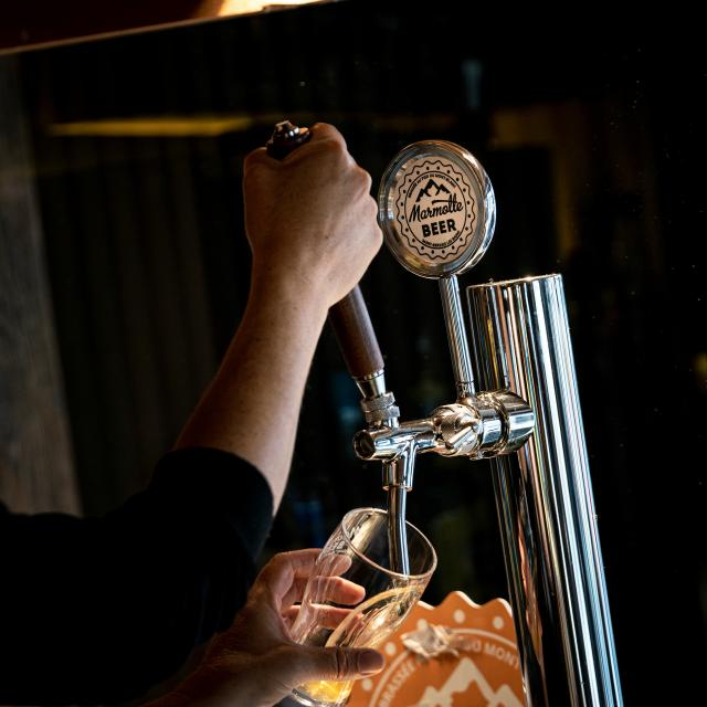 Bière locale de Saint-Gervais Mont-Blanc