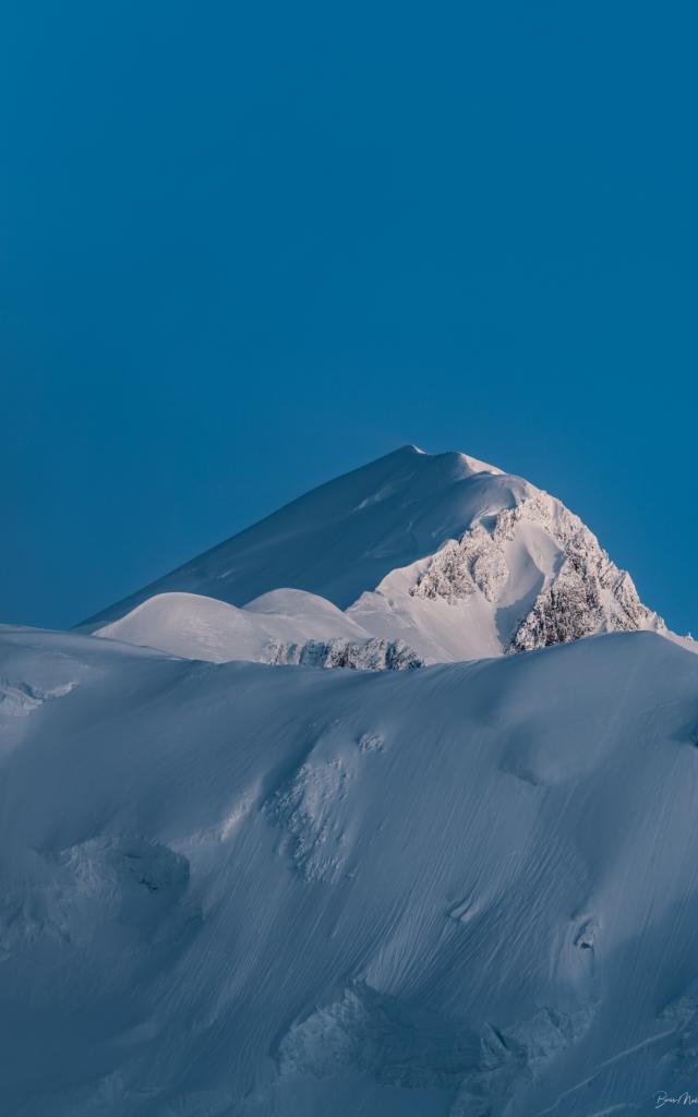 Le sommet du Mont-Blanc