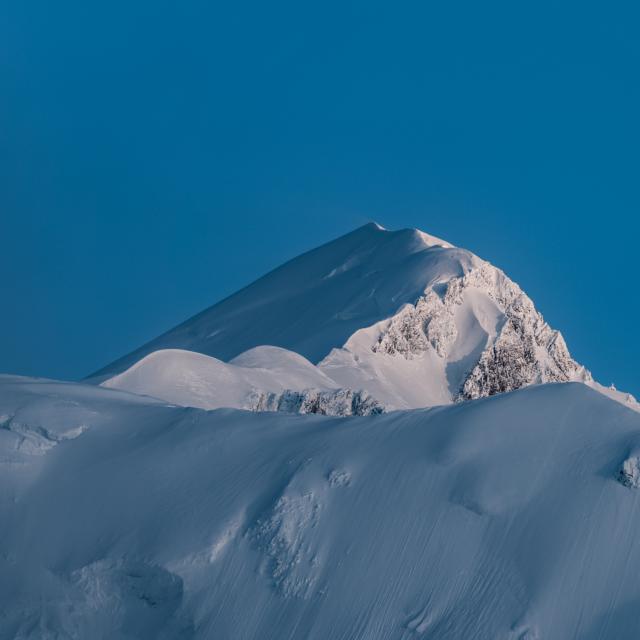 Le sommet du Mont-Blanc