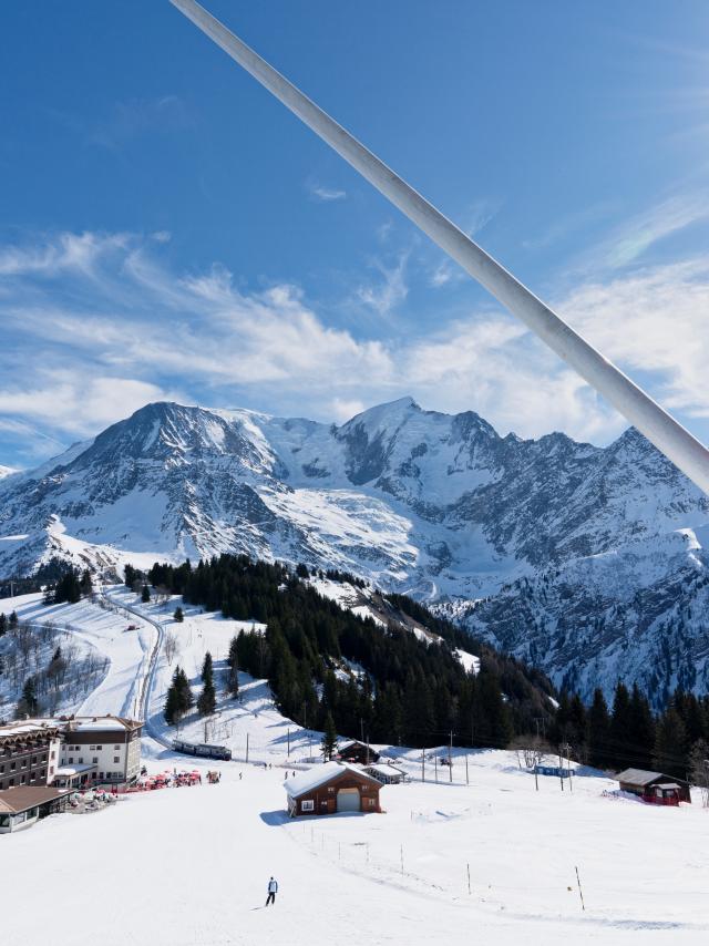 Col de Voza en hiver