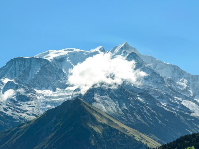 Le Mont-Blanc vu du Bettex