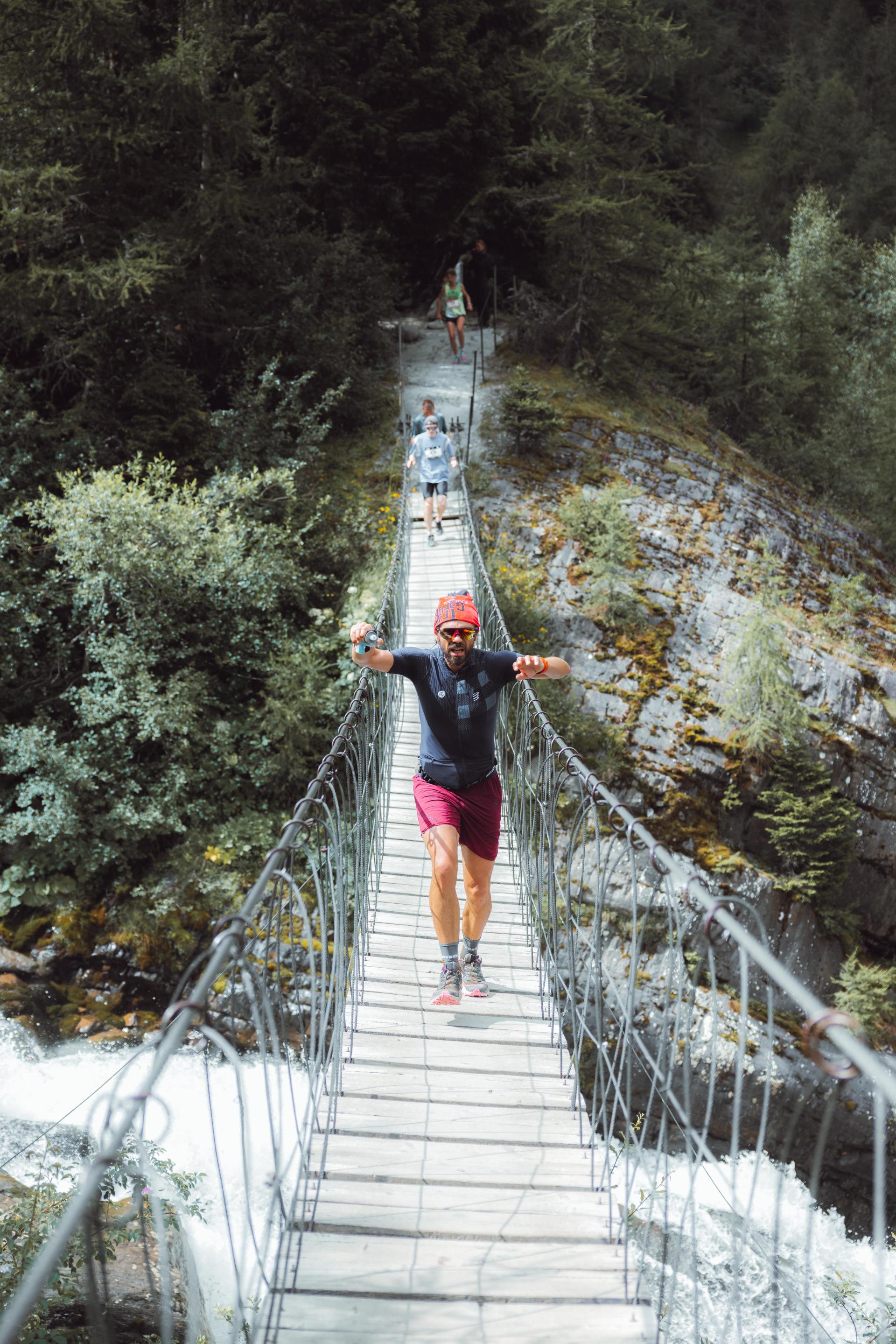 La passerelle de Bionnassay