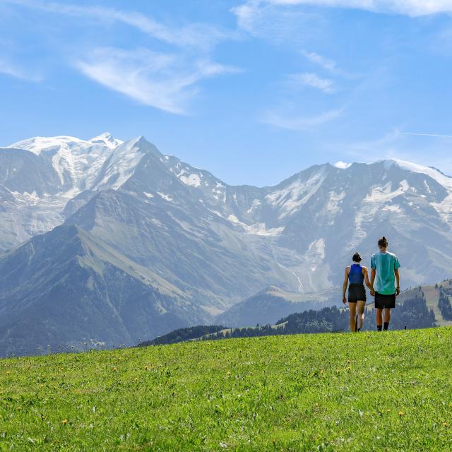 Randonnée dans les alpages de Saint-Gervais Mont-Blanc