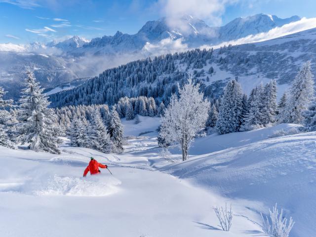 Sci fuori pista a Saint-Gervais Mont-Blanc