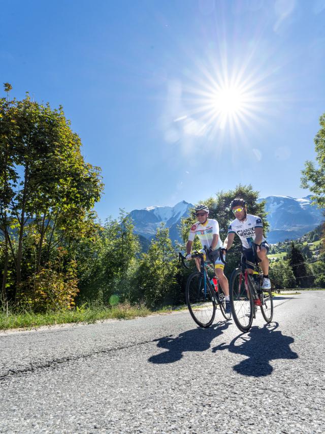 Road biking in Saint-Gervais Mont-Blanc