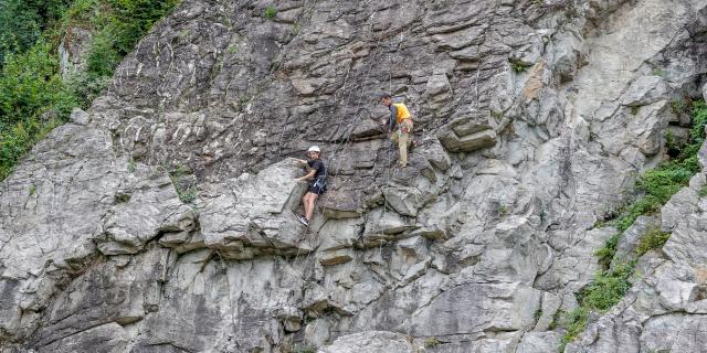 Arrampicata su roccia a Le Fayet