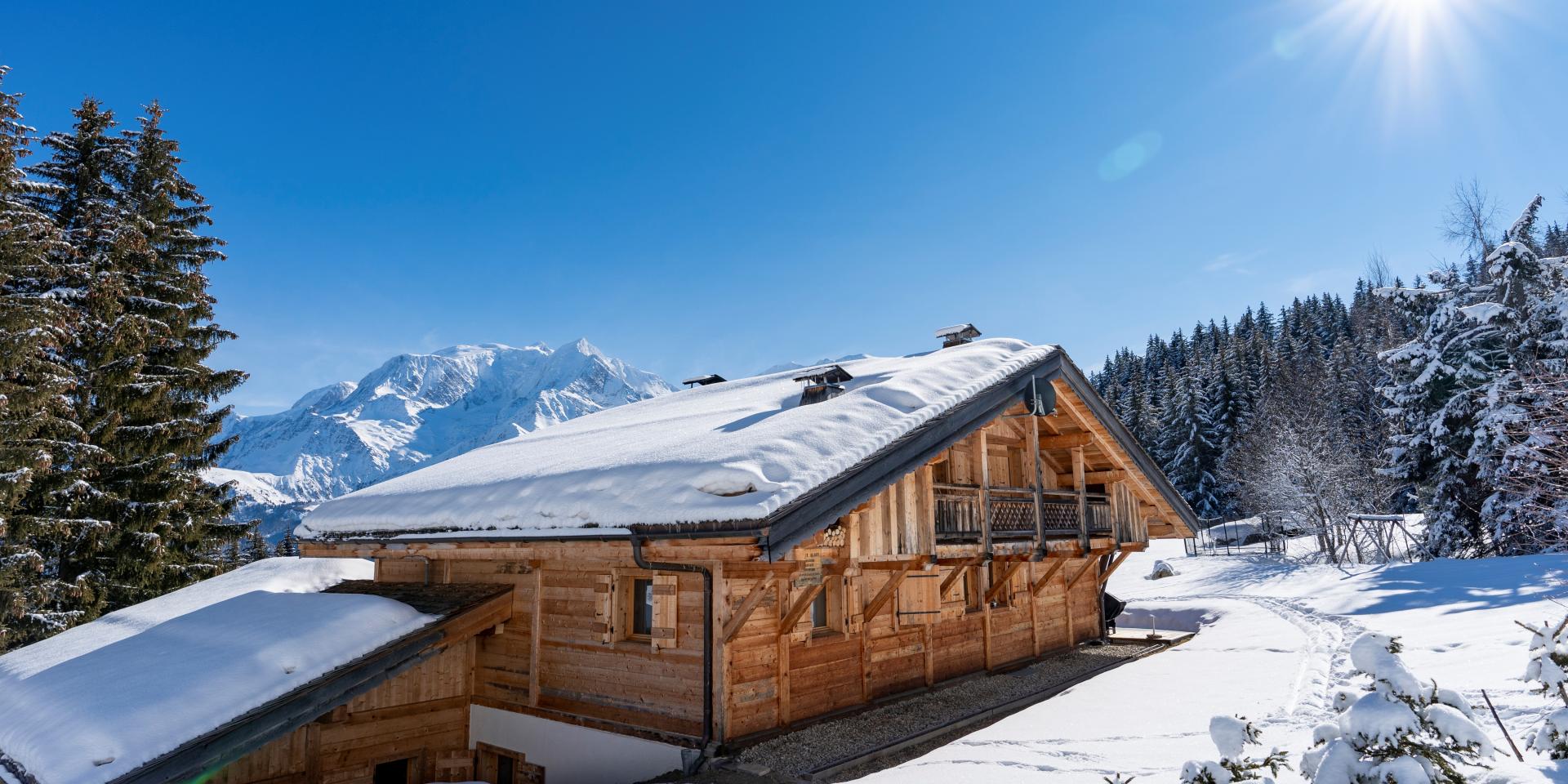 Chalet sulla neve a Saint-Gervais Mont-Blanc