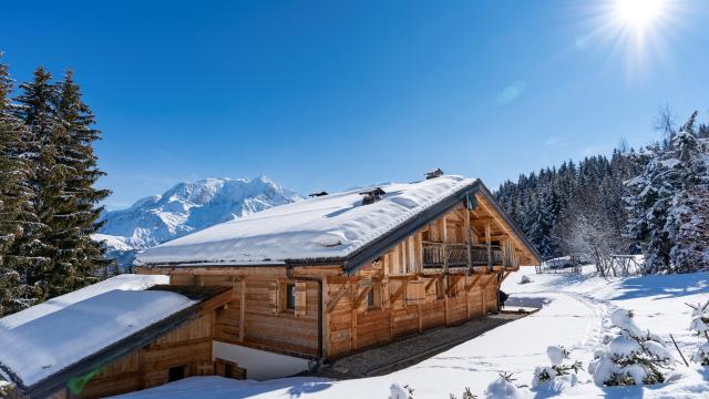 Chalet sulla neve a Saint-Gervais Mont-Blanc