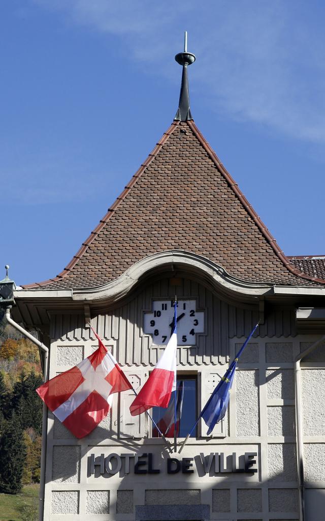 Saint-Gervais-les-Bains town hall.