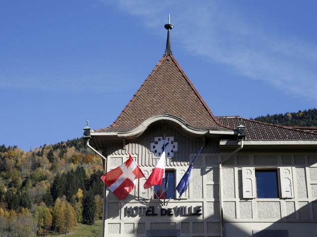 Saint-Gervais-les-Bains town hall.