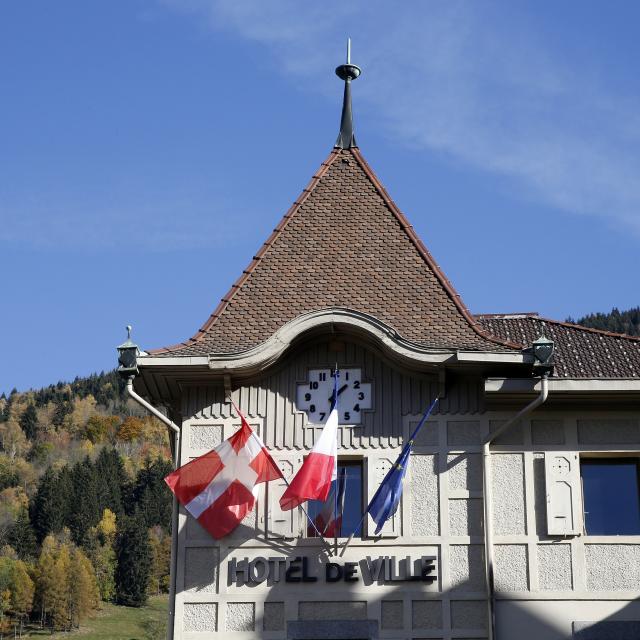 Saint-Gervais-les-Bains town hall.