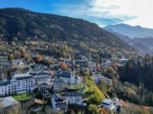 Village de Saint-Gervais en automne