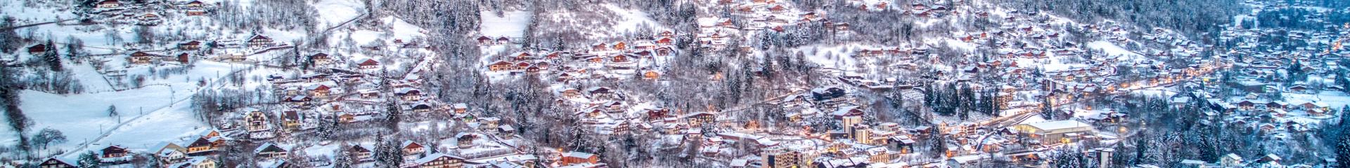 Overview of the village of Saint-Gervais