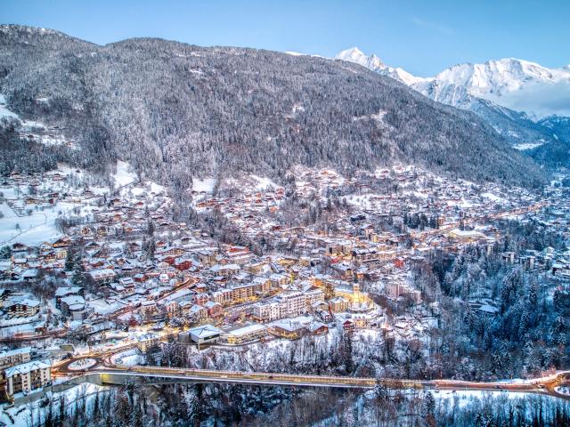 Overview of the village of Saint-Gervais