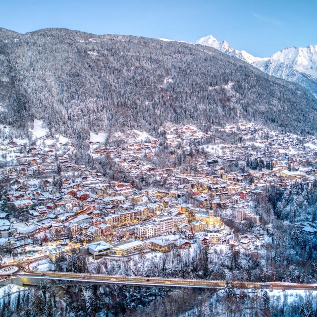 Overview of the village of Saint-Gervais