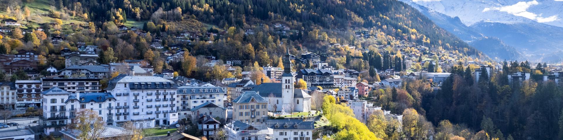 Saint-Gervais Mont-Blanc en automne