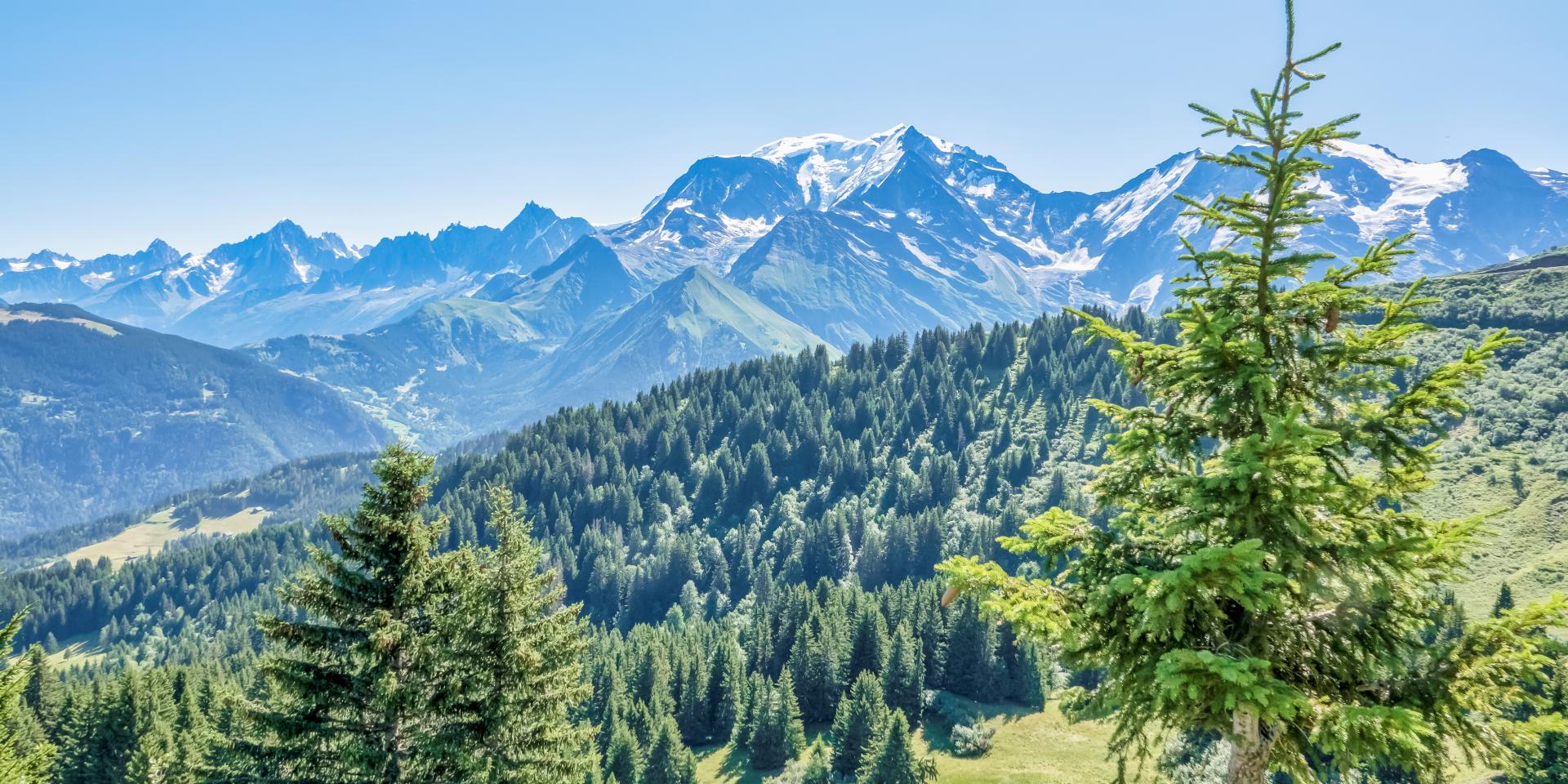 The exceptional natural environment of Saint-Gervais