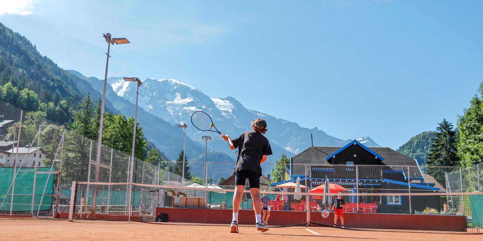 Tennis à Saint-Gervais Mont-Blanc