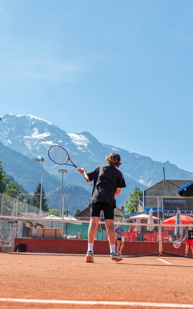 Tennis at Saint-Gervais Mont-Blanc