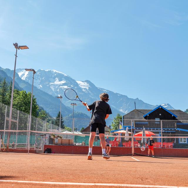 Tennis à Saint-Gervais Mont-Blanc