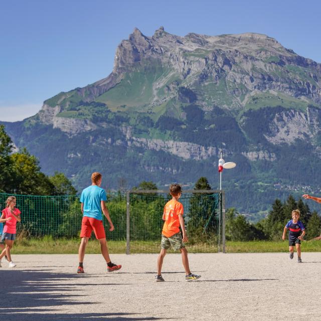 Terrain de foot à Saint-Gervais