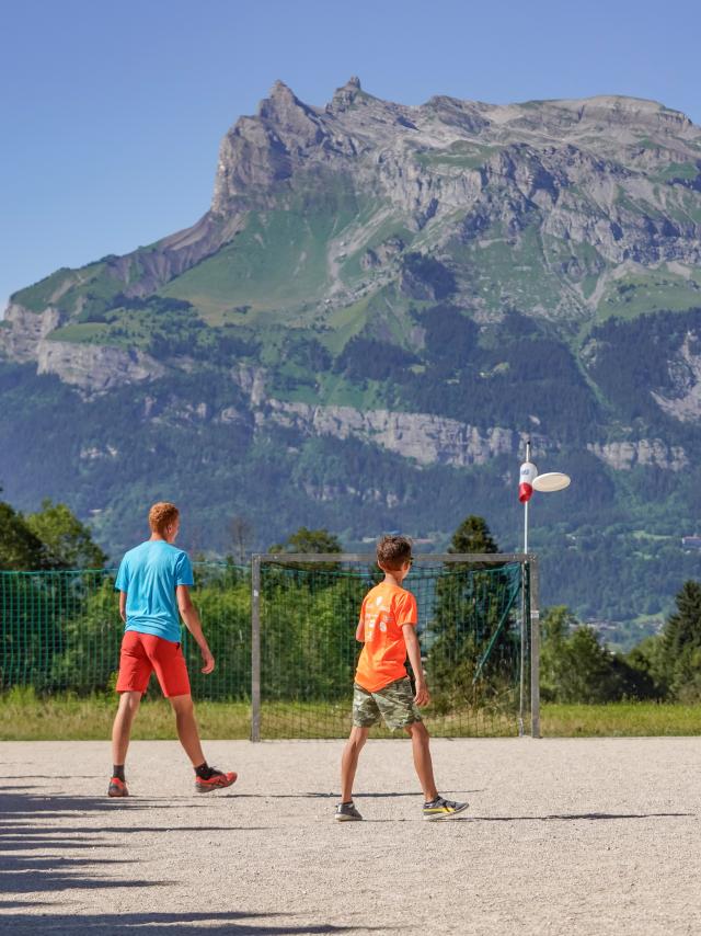 Campo da calcio a Saint-Gervais