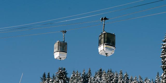 La funivia del Bettex Mont d'Arbois