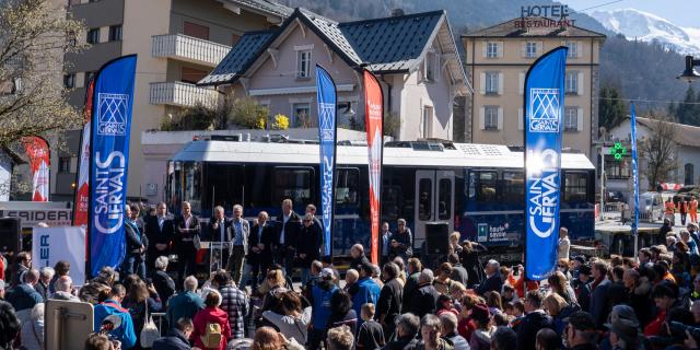 Arrival of Marie, the new Tramway du Mont-Blanc driver