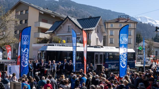 Arrival of Marie, the new Tramway du Mont-Blanc driver