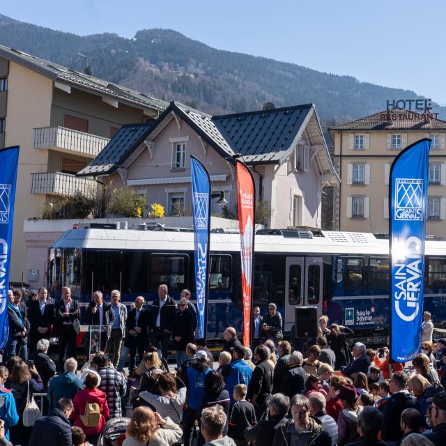 Arrival of Marie, the new Tramway du Mont-Blanc driver