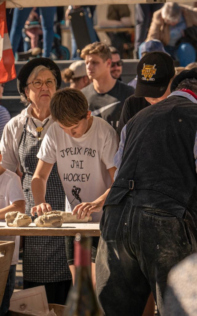 La panificazione artigianale alla fiera agricola di Saint-Gervais