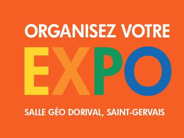 Organizing your exhibition in the Geo Dorival hall