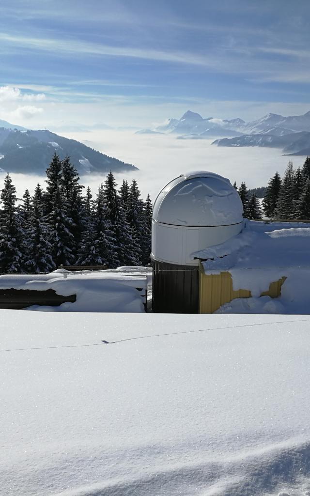 Mont d'Arbois Observatory in Saint-Gervais