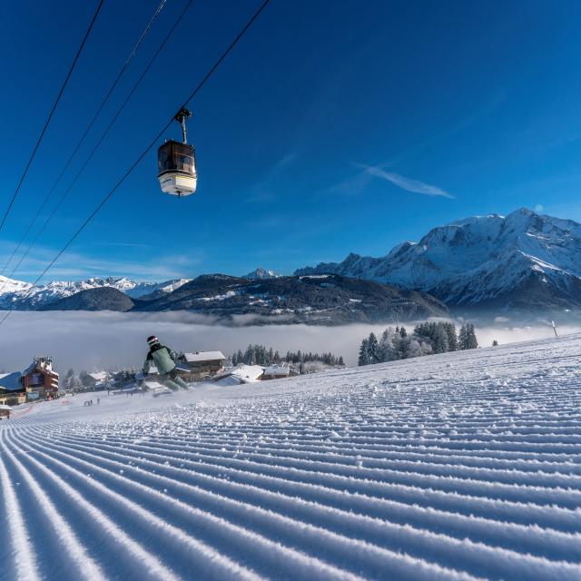 Ski de piste à Saint-Gervais Mont-Blanc