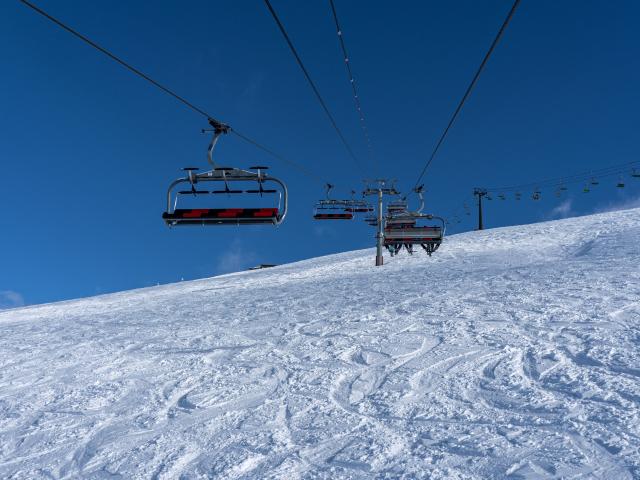 Télésiège à Saint-Gervais Mont-Blanc