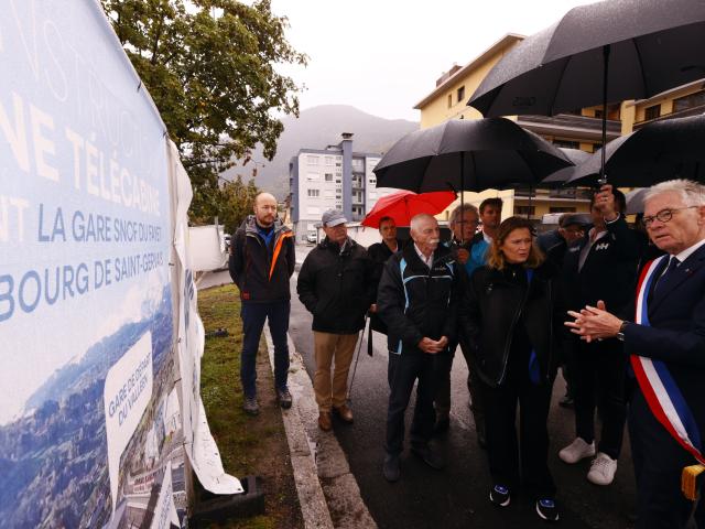 Visite d'Olivia Grégoire, ministre déléguée chargée du Tourisme. 27 octobre 2023