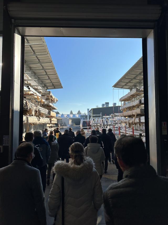 Visite de l'usine POMA