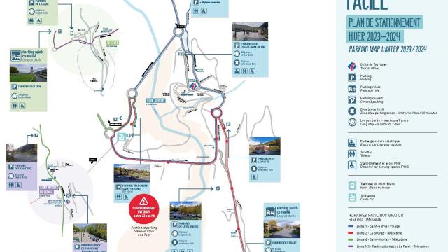 Saint Gervais Plan De Stationnement Hiver 2023 2024 Page 2