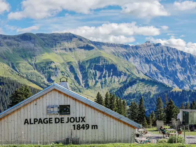 L'alpage de Joux