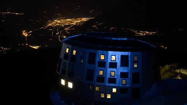 Refuge du Gouter de nuit