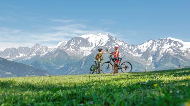 Des activités VTT à Saint-Gervais Mont-Blanc